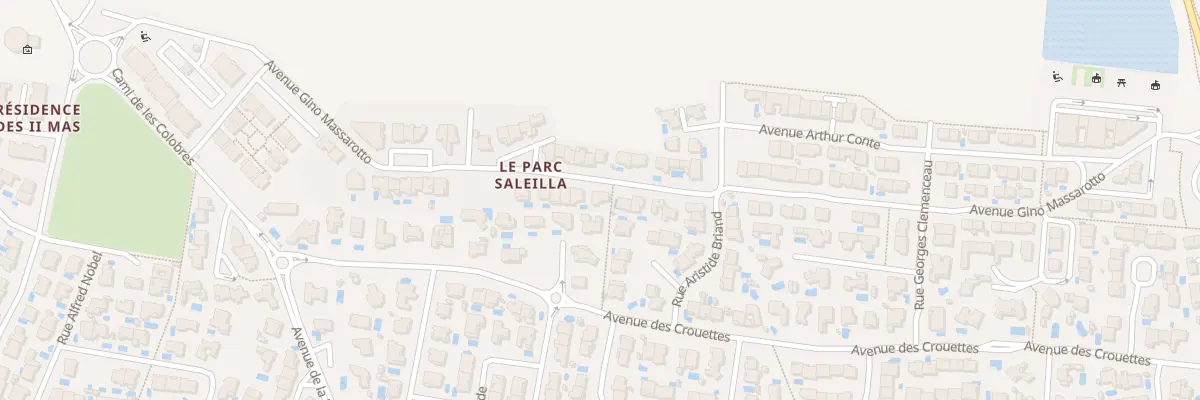 Plan du 42 Av Gino Massarotto à Saleilles