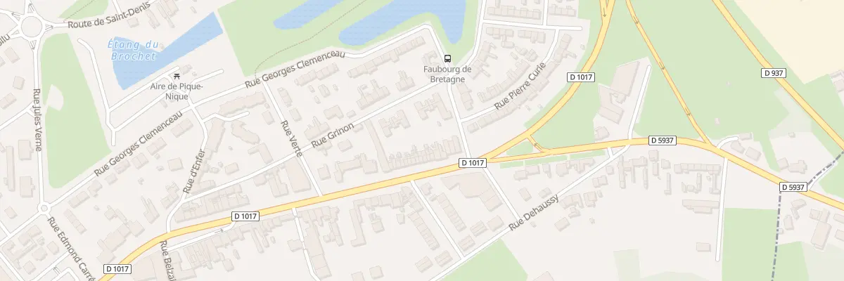 Plan du 49B Rue Faubourg de Bretagne à Péronne