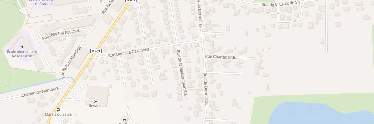 Plan du 29 Rue de Maison - Blanche à Varennes-sur-Seine