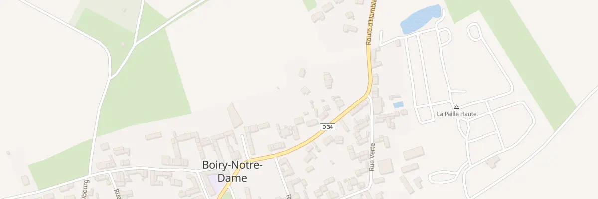Plan du 11 Rte d’Hamblain à Boiry-Notre-Dame