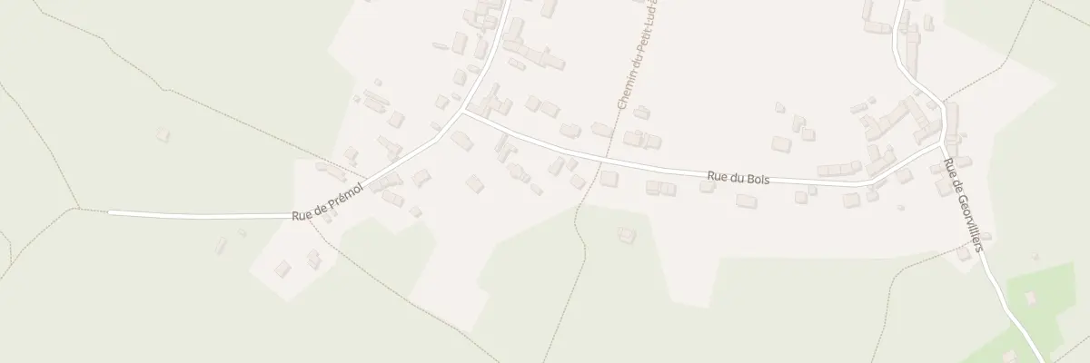 Plan du 91 Rue du Bois à Guérard