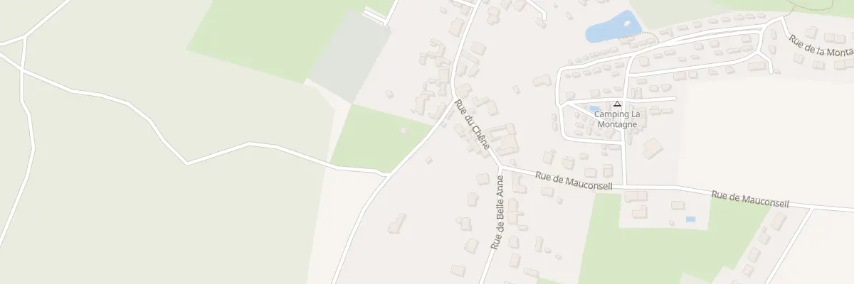 Plan du 23 Rue du Chêne à Chiry-Ourscamp