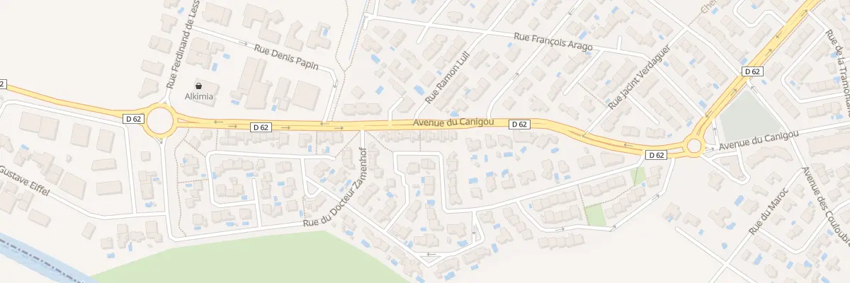 Plan du 28B Av de la Sal à Saleilles