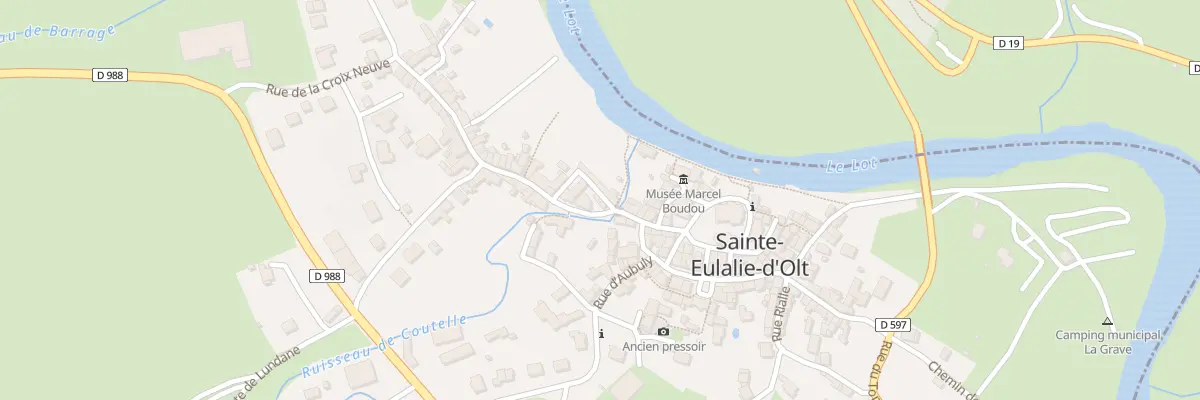 Plan du 5212 Les Clauzets à Sainte-Eulalie-d’Olt