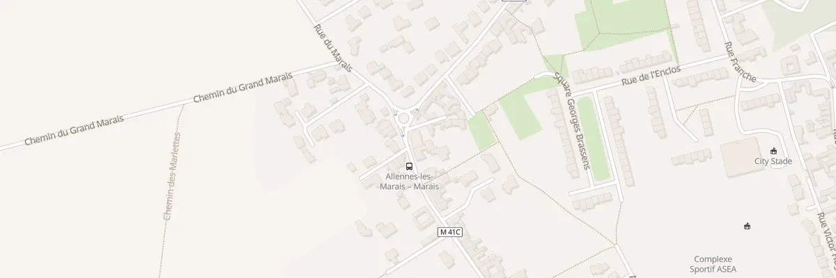 Plan du 78 Rue du Marais à Allennes-les-Marais