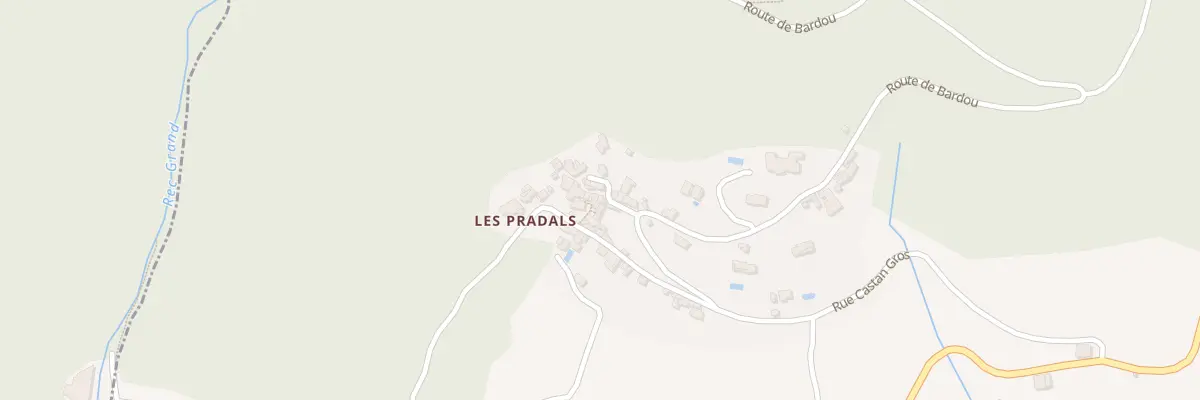 Plan du 5469F Les Pradals à Mons