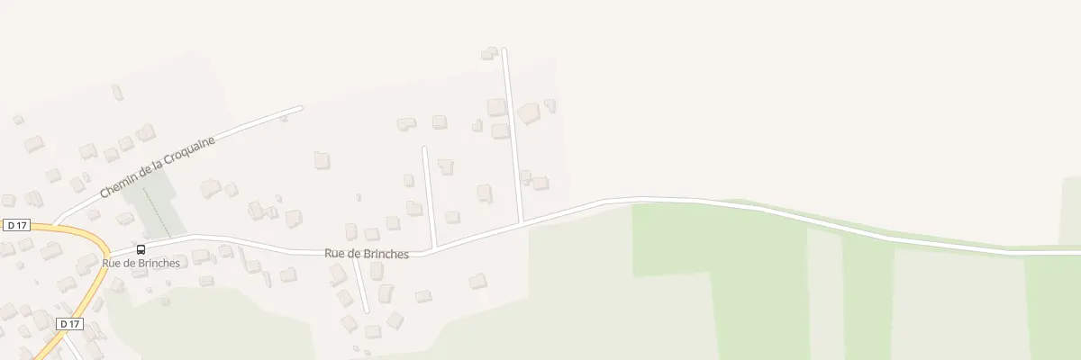Plan du 25 Rue de Brinches à Fublaines