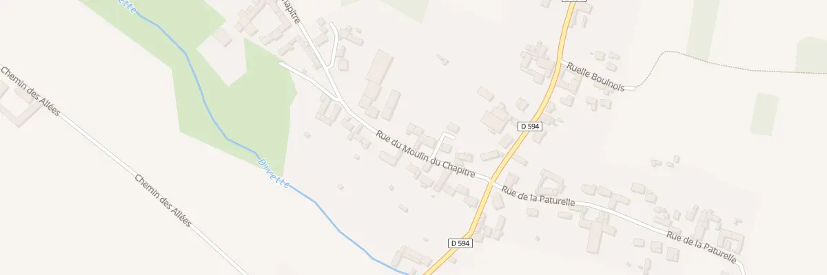 Plan du 8 Rue du Moulin du Chapitre à Ville
