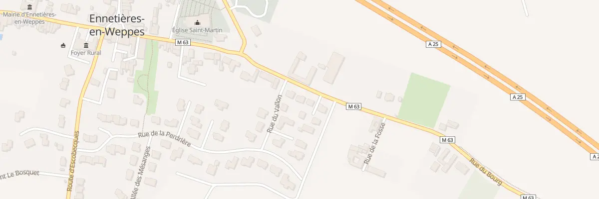 Plan du 5C Rue du Bourg à Ennetières-en-Weppes