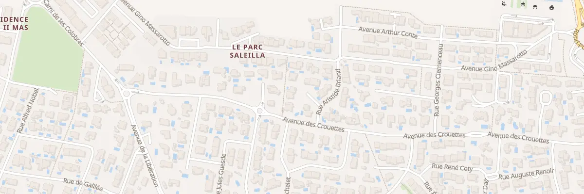 Plan du 5 Pl Gambetta à Saleilles