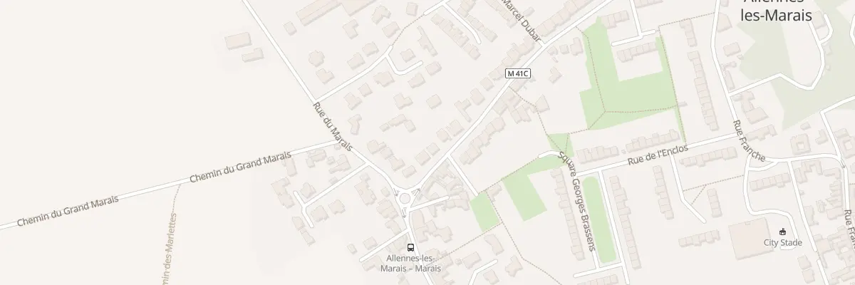 Plan du 5 Rue de la Rive à Allennes-les-Marais