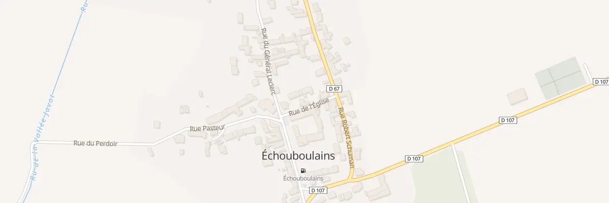 Plan du 7 Rue de l’Eglise à Échouboulains