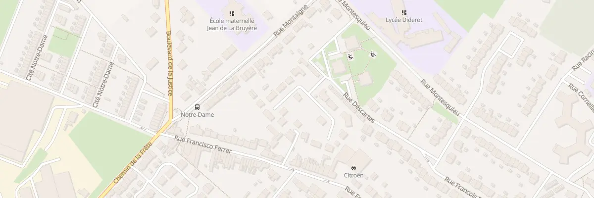 Plan du 10 Rue Alexandre Dumas à Carvin