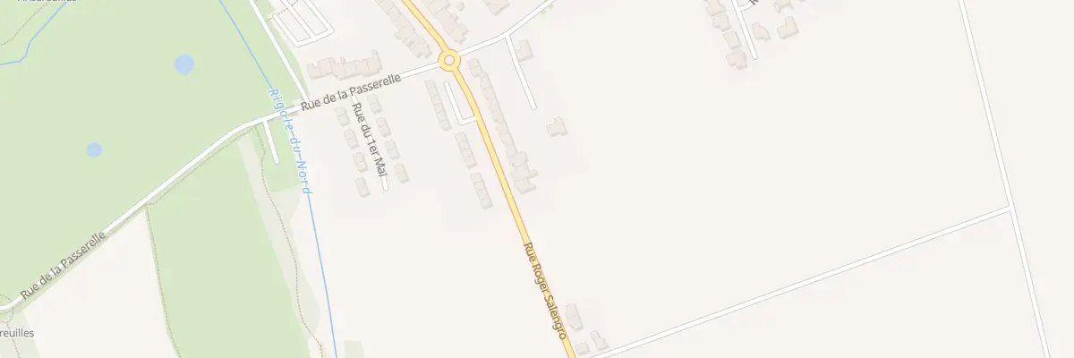 Plan du 159 Rue Roger Salengro à Wavrin