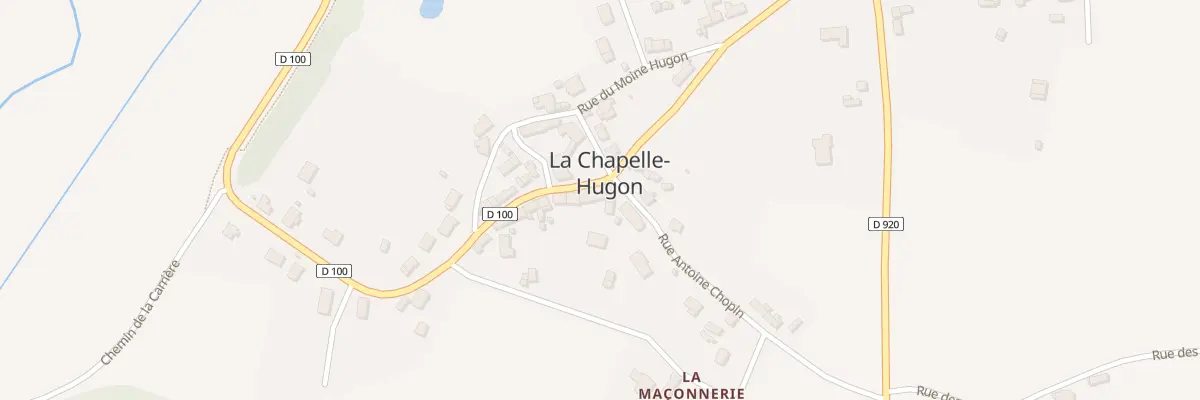 Plan du 9 Rue Serge Duchailloux à La Chapelle-Hugon