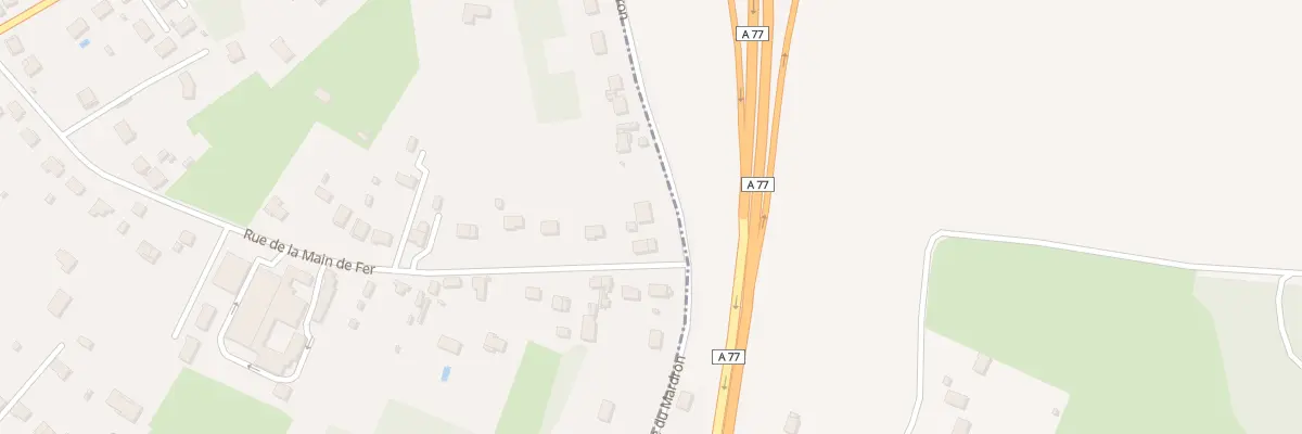 Plan du 55 Rue du Mardron à Cosne-Cours-sur-Loire