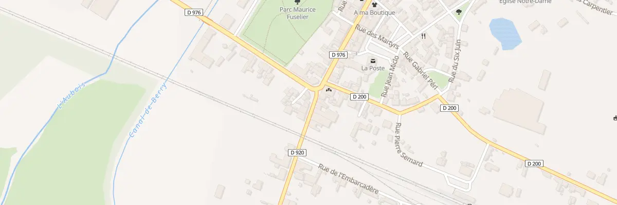 Plan du 3 Rue Jean Jaurès à La Guerche-sur-l’Aubois