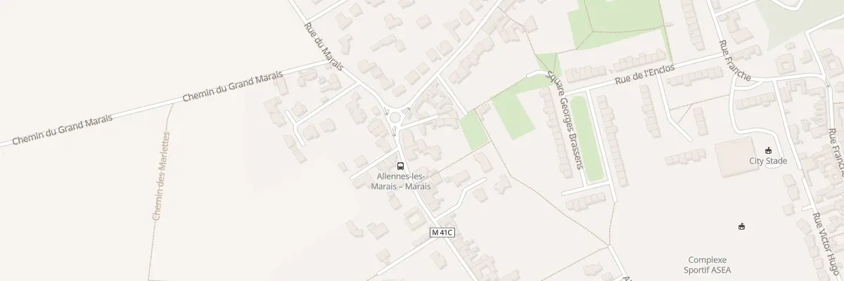 Plan du 2B Rue de la Rive à Allennes-les-Marais