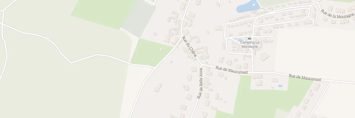 Plan du 27 Rue du Chêne à Chiry-Ourscamp