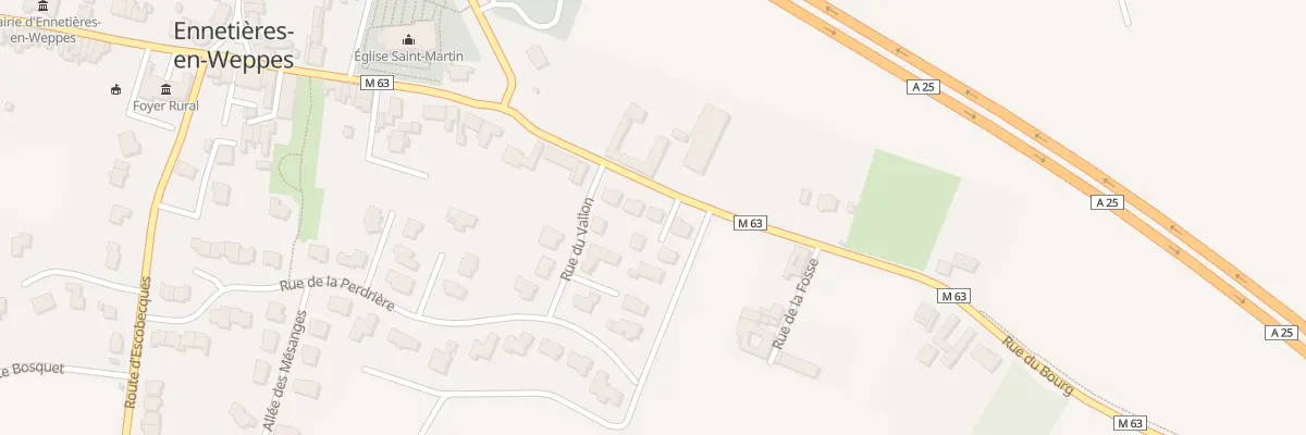Plan du 5B Rue du Bourg à Ennetières-en-Weppes