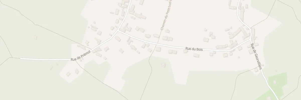 Plan du 89 Rue du Bois à Guérard