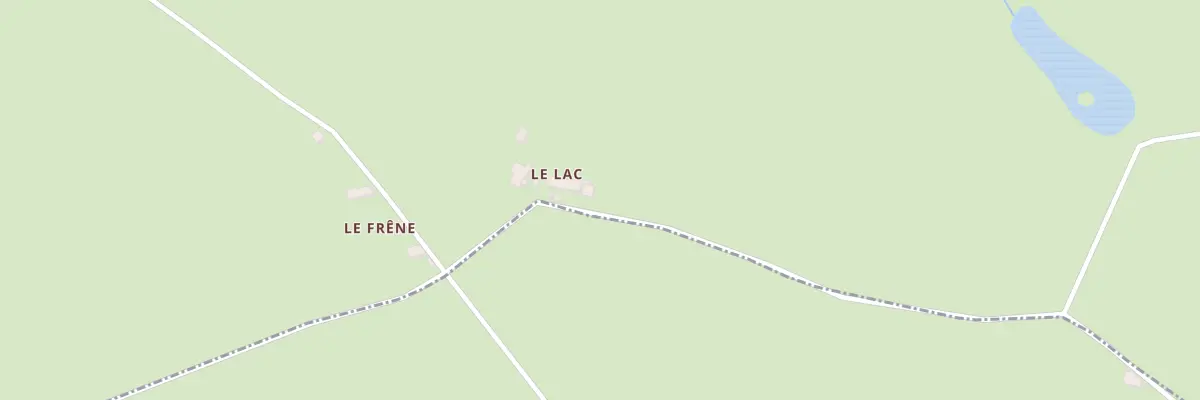 Plan du 3 Le Lac à Chappes