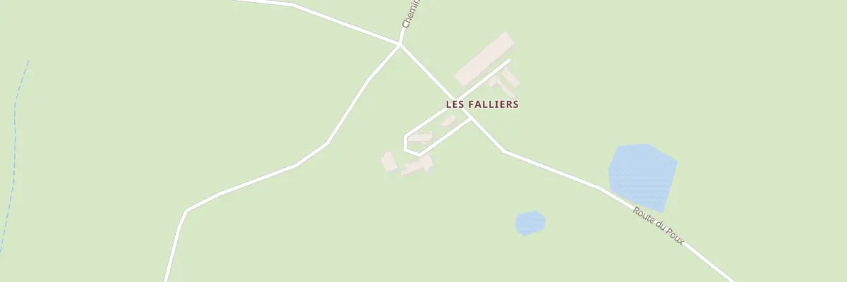 Plan du 5044 Les Faillers à Chavenon