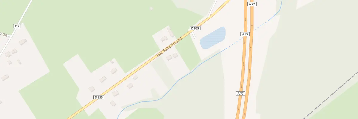 Plan du 56 Rue St Amand à Myennes