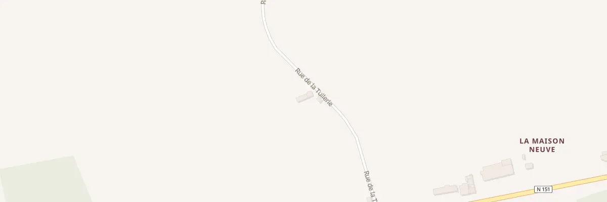 Plan du 1 Rue de la Tuilerie à Saint-Martin-des-Champs