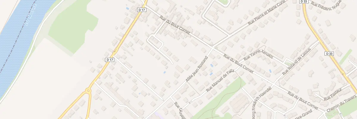 Plan du 10 Rue Léon Legrand à Trilport