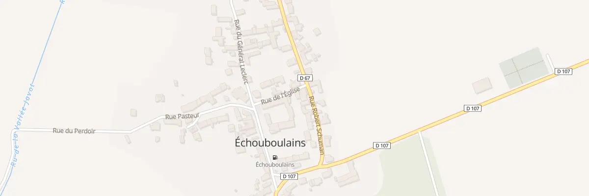Plan du 2 Rue de l’Eglise à Échouboulains