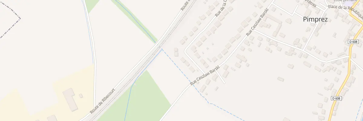 Plan du 557 Rue de la Couture à Pimprez