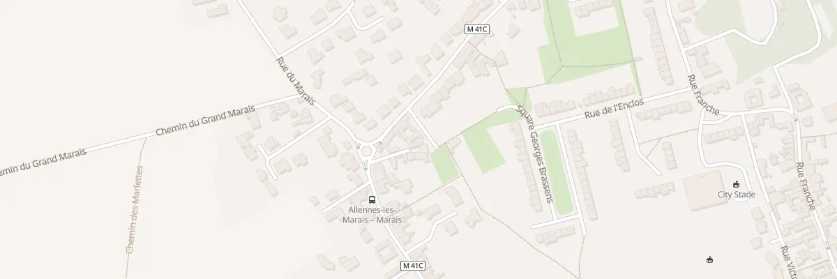 Plan du 18 Rue de la Rive à Allennes-les-Marais