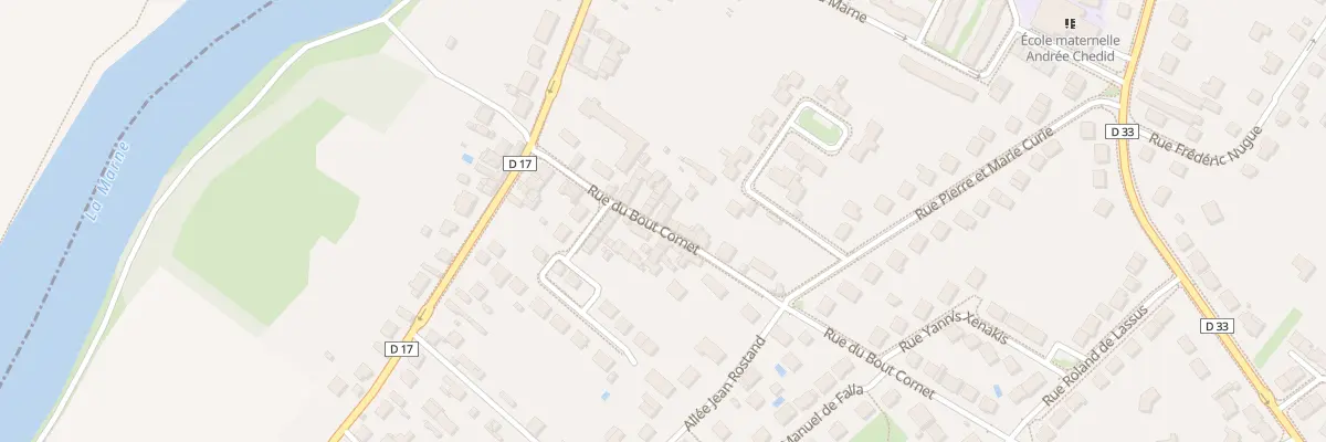Plan du 19 Rue du Bout Cornet à Trilport