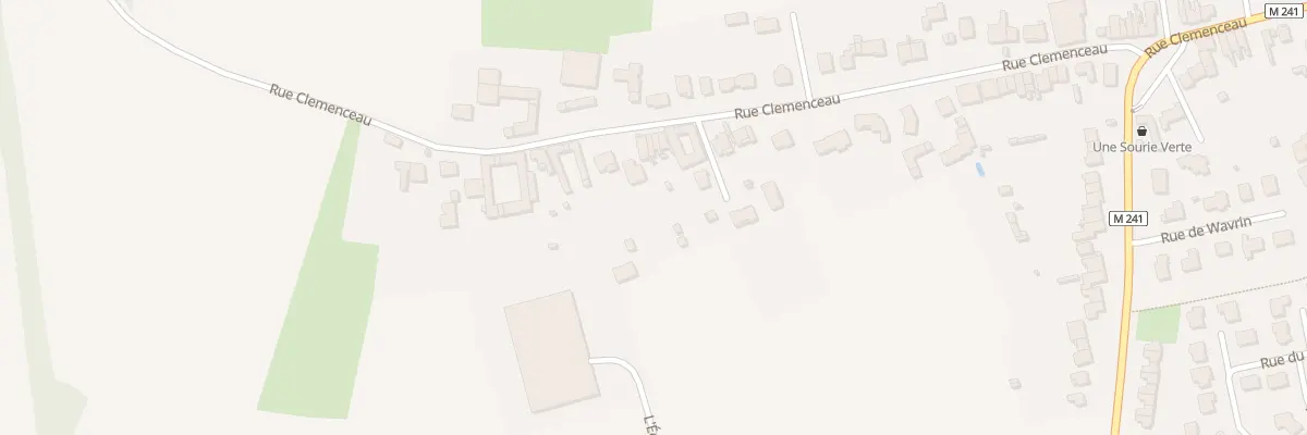 Plan du 173 Rue Clémenceau à Santes