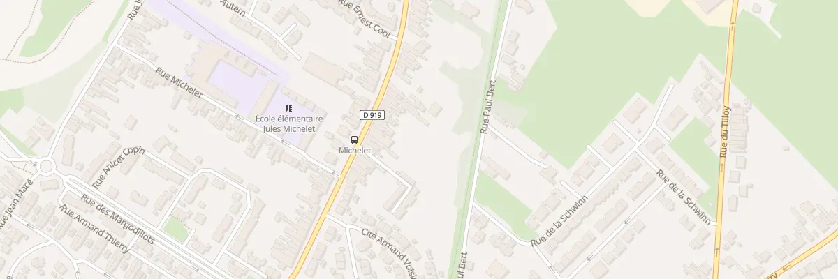Plan du 395 Rue Pierre Brossolette à Hénin-Beaumont