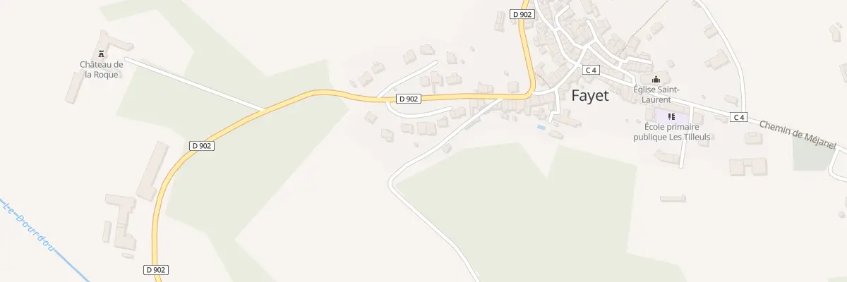 Plan du 5297 Le Plo à Fayet