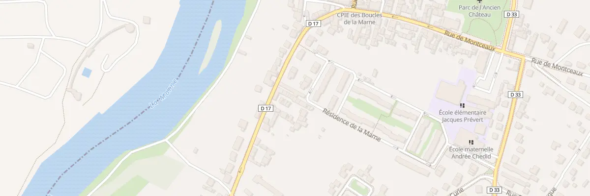 Plan du 19 Rue de Fublaines à Trilport