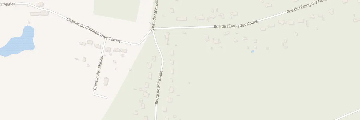 Plan du 1295 Rte de Merinville à Rozoy-le-Vieil