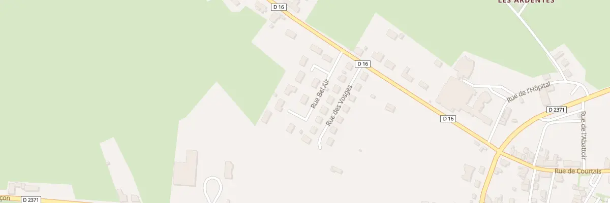 Plan du 6 Lot Bel Air à Montmarault
