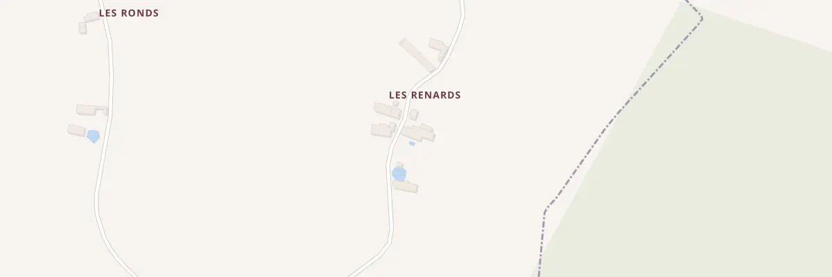 Plan du 205 Les Renards à Courtemaux