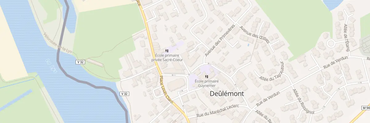 Plan du 4 Parvis des Jardins Delalys à Deûlémont