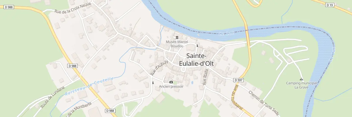 Plan du 5023 Sainte Eulalie d’Olt à Sainte-Eulalie-d’Olt