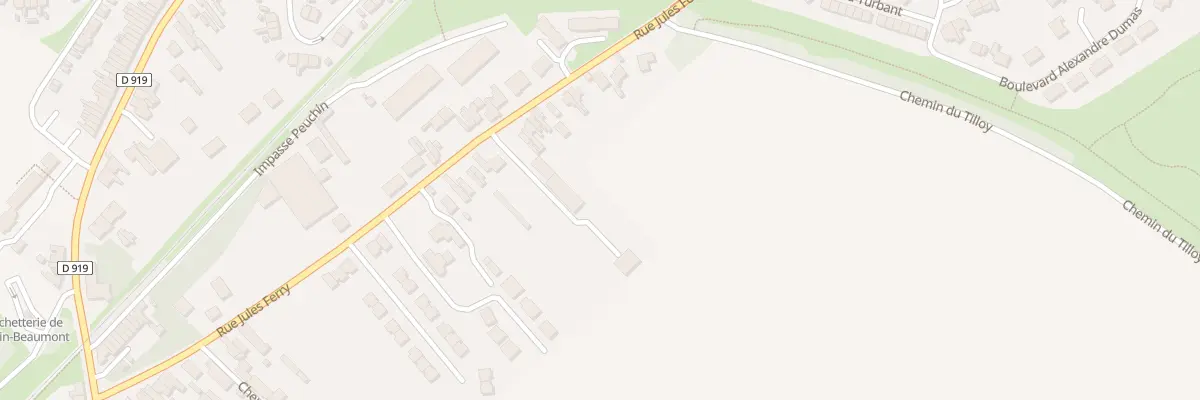 Plan du 951 Rue Jules Ferry à Hénin-Beaumont