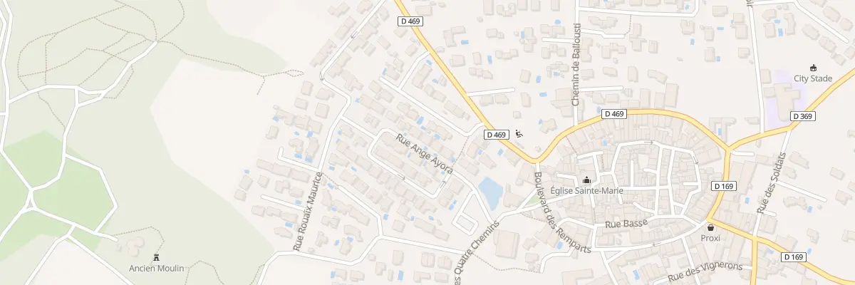 Plan du 5 Rue Ange Ayora à Moussan