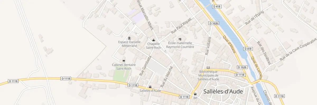 Plan du 29 Rue Jean Clavel à Sallèles-d’Aude
