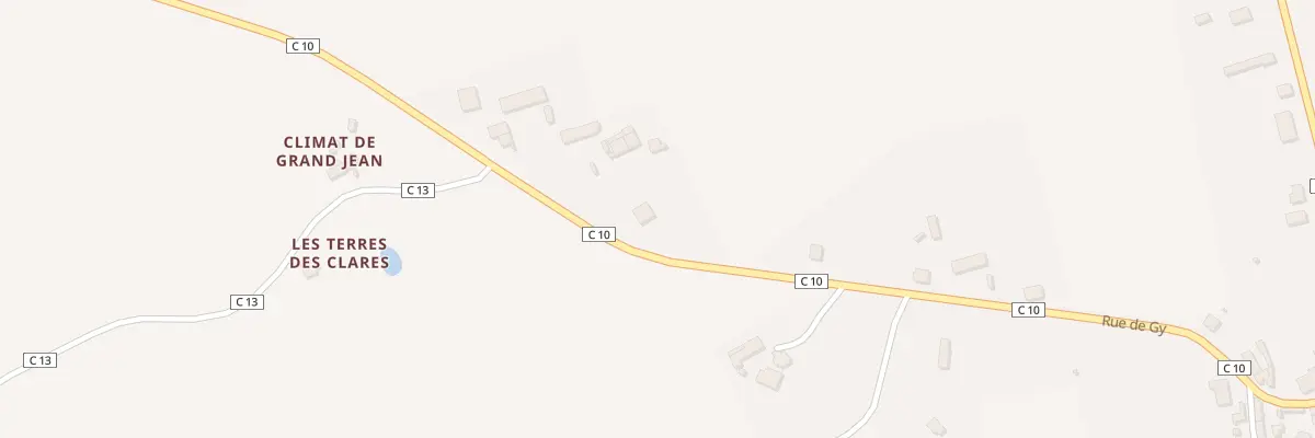 Plan du 5249 Les Clares à Melleroy