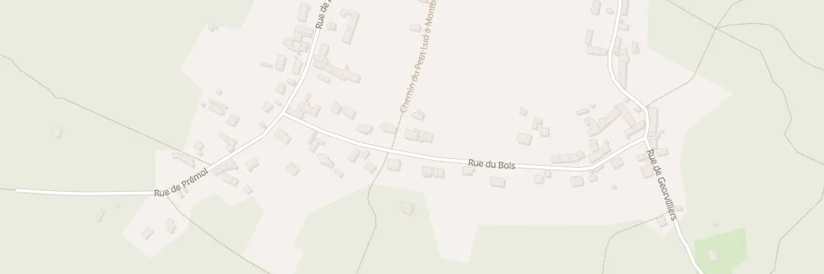 Plan du 80 Rue du Bois à Guérard