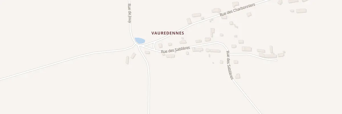 Plan du 6 Rue des Sablieres à Villebéon