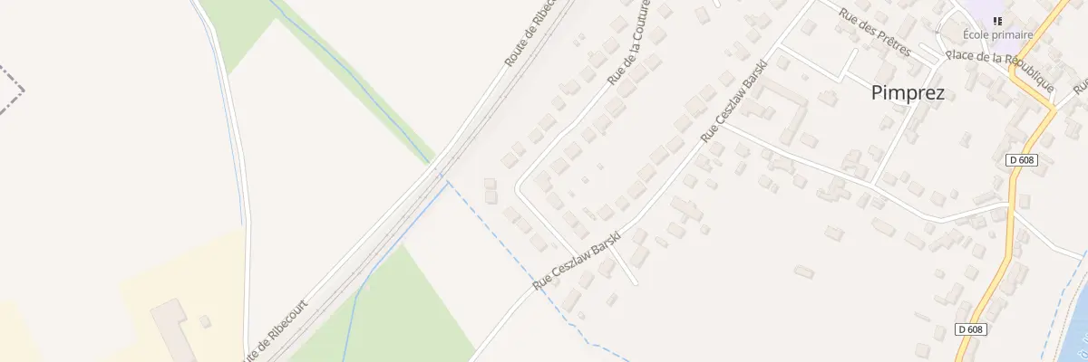 Plan du 528 Rue de la Couture à Pimprez